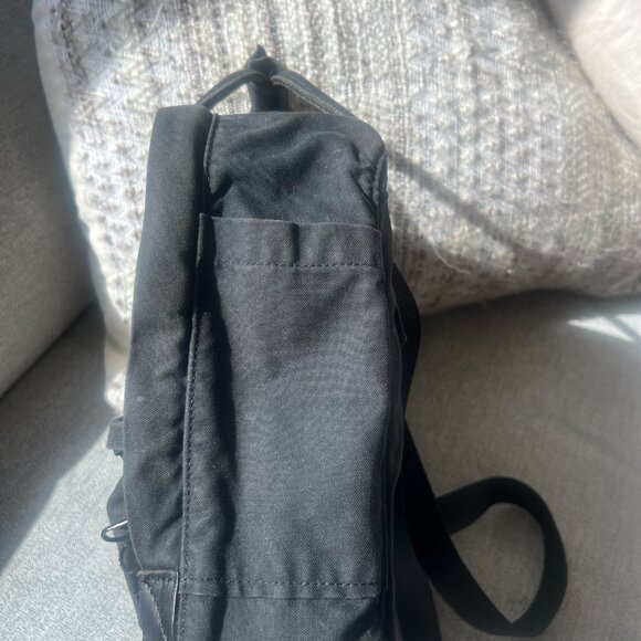 Fjällräven Kånken No. 2 Black Mini Backpack + New Black Shoulder Pads | G-1000 | main image 5